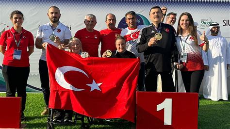 P­a­r­a­ ­A­t­ı­c­ı­l­ı­k­ ­D­ü­n­y­a­ ­Ş­a­m­p­i­y­o­n­a­s­ı­­n­d­a­ ­T­ü­r­k­i­y­e­ ­5­ ­m­a­d­a­l­y­a­ ­k­a­z­a­n­d­ı­